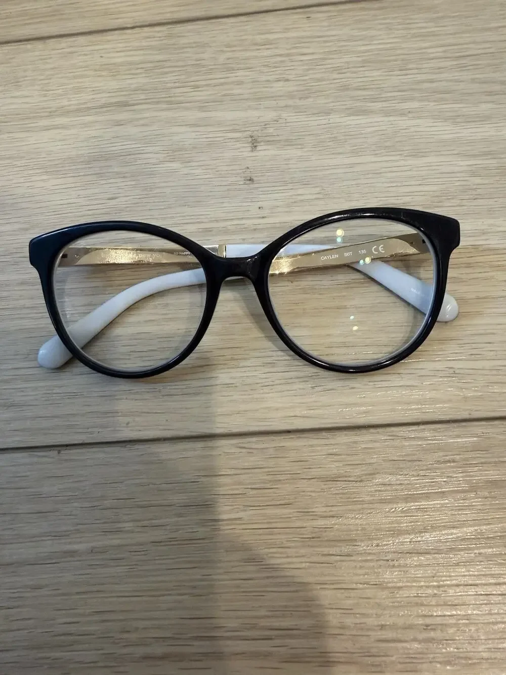 Kate Spade Caylen Eyeglasses S0T Women Round 50[]17-135